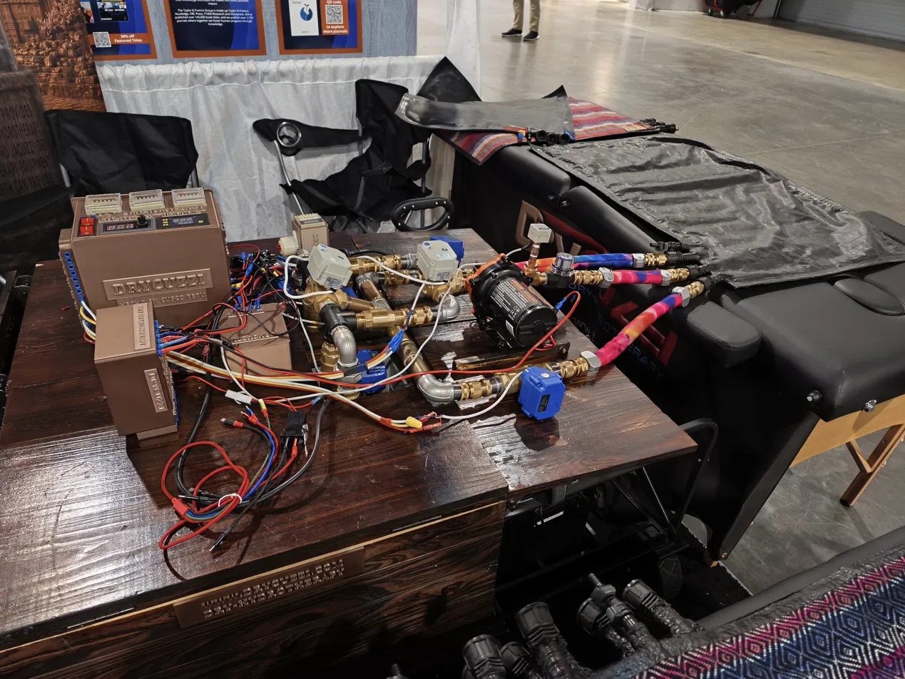 Brass valve manifold and control modules